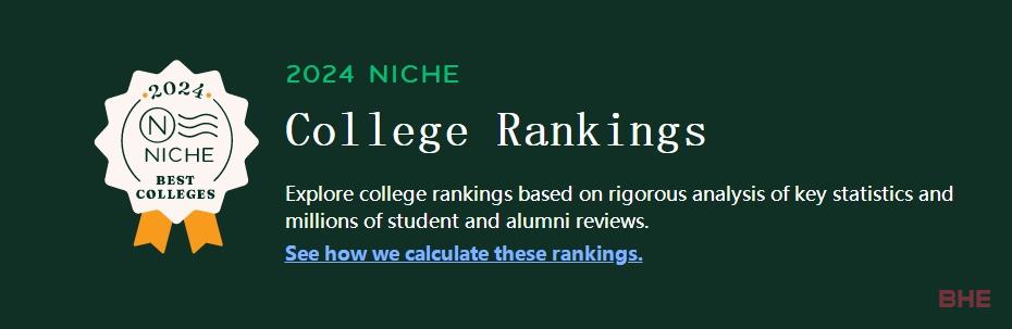 群雄乱战！美国高校版大众点评「2024Niche美国最佳大学排名」发布！