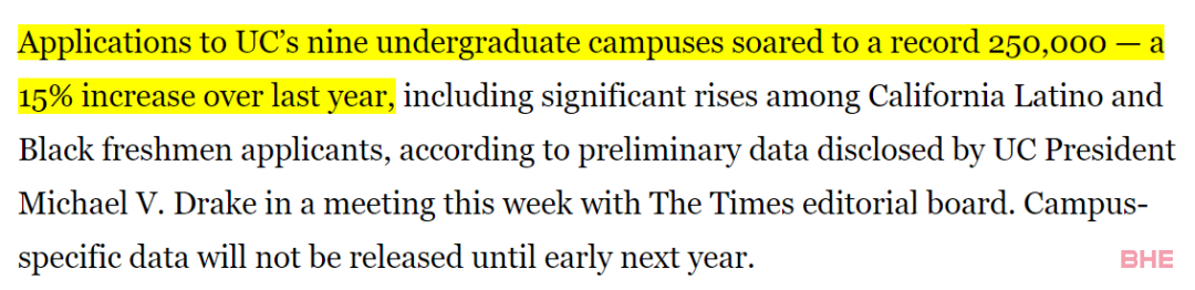 UC加州大学申请量破25万！美国名校申请人数不降反涨？今年申请有多难？