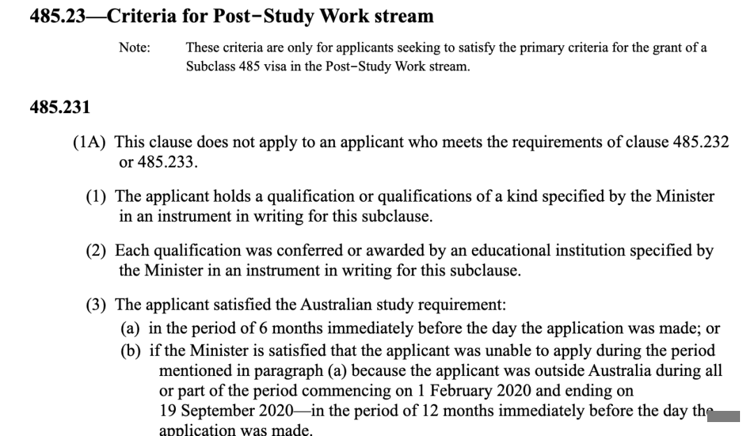澳移民局官宣！1年Master+1年Graduate Diploma可申请2年485工签！