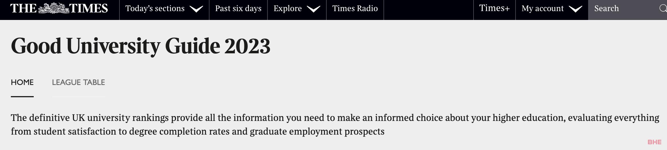 留学英国必看！2023TIMES英国大学排名公布！牛津大学终于“扬眉吐气”了