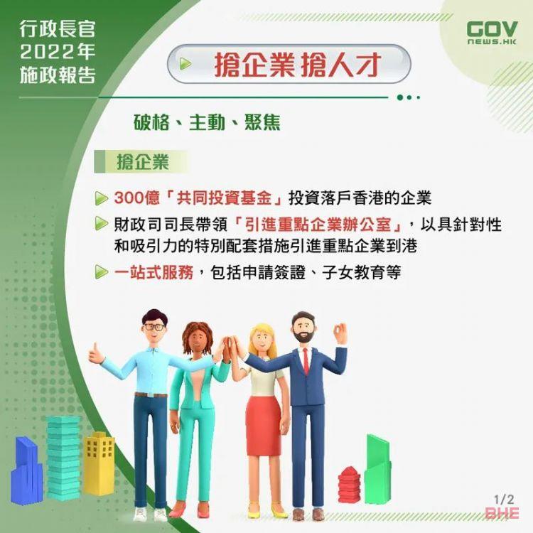 香港特首新政发布，多措施大力招揽人才！