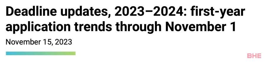 美国大学公布2024早申数据，人数暴增82%？申请破局策略看这里！