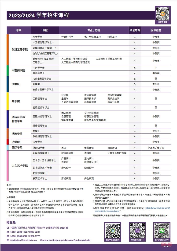 习近平主席回信勉励澳门科技大学师生附2023年澳门本科院校信息